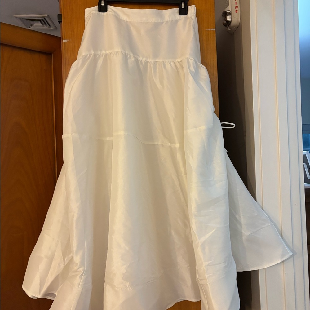 Free People Emery Drop Waist Elegant Drawstring Maxi Skirt - Women's - Picture 8 of 10